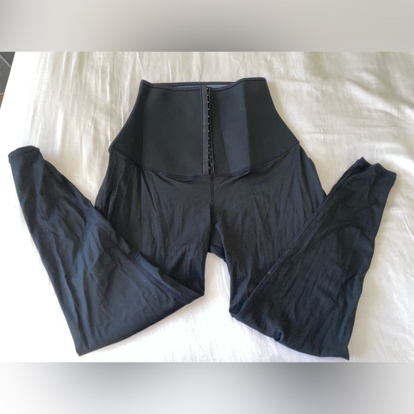 Burning calories work out pants black color - Picture 2 of 8